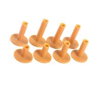 Xiuganpo Tees de en Caoutchouc Durable, Aide à L'entraînement pour Tapis de Practice pour Débutants, Lot de 8 pour Terrain de et Jeux Décontractés, Convient à Toutes Les Tailles de Tee en Bois et