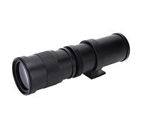 Xiuganpo TéléObjectif Zoom 420-800 Mm, Objectif Noir avec Ouverture de Filtre Avant de 67 Mm, Idéal pour la Prise de Vue Longue Distance, Mode Entièrement Manuel