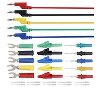Xiuganpo Test de Fiche Banane, avec Kit de Fiche Banane pour Traceurs de Circuit de Sonde Numérique Inclus, pour Une variété d'utilisations Testeur de Câble (P1036B)