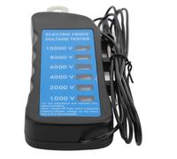 Xiuganpo Test de Tension de Clôture électrique, Clôture ABS de Finalistes électriques Numériques Ergonomic Edges Côtelées Facilement pour Lire les économies de Performances pour les Bovins