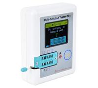 Xiuganpo Testeur de Transistor à Affichage Graphique Couleur Portable Multifonction pour L'automatisation Industrielle avec Batterie au Lithium et Calibrage Automatique, écran LCD, pour les Passionnés