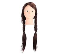 Xiuganpo Tête de Mannequin de Pratique Capillaire Facile à Utiliser, Matériau de Haute qualité, Tête de Formation pour la Formation des Coiffeurs, Adaptée aux Professeurs de beauté