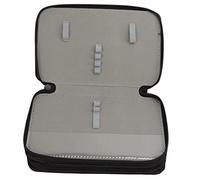 Xiuganpo Trousse à Crayons de Grande capacité, Trousse à Crayons en Polyester de qualité Supérieure avec Cordon élastique Interne en Panneau Dur, Pochette à Durable pour l'école, Les Voyages, la