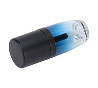 Xiuganpo Tubes de Brillant à Lèvres, Conteneurs d'huile à Lèvres Transparents Vides de 4,5 Ml, dégradé Noir Bleu, Forme Carrée, Stockage de Maquillage à Faire Soi-même, Matériau ABS adapté aux