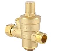 Xiuganpo Vanne de Réduction de Pression D'eau Réglable DN15 1/2", Vanne de Régulation de Pression de Corps en Laiton Durable pour Purificateur D'eau et Systèmes D'énergie Solaire