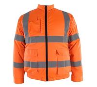 Xiuganpo Veste de Protection Solaire avec Ventilateur, Vêtements Climatisés, Conception Ergonomique, Fonction de Refroidissement, Veste sans Fil avec Ventilateur pour Ouvriers du Bâtiment, (orange