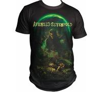 xiugoulovestory Men's Avenged Sevenfold Killing Moon T Shirt Black XL