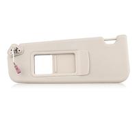 XIUKANGNB Pare-Soleil Voiture pour BMW 3er E90 E91 E84 X1, Gauche Droite Côté Conducteur Remplacement Visière Anti-éblouissement Accessoire,A/Left-A/Beige