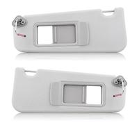 XIUKANGNB Pare-Soleil Voiture pour BMW 3er E90 E91 E84 X1, Gauche Droite Côté Conducteur Remplacement Visière Anti-éblouissement Accessoire,C/A Pair-B/Grey