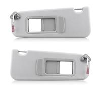 XIUKANGNB Pare-Soleil Voiture pour BMW Série 3 E90 E91 E84 X1, Gauche Droite Côté Conducteur Remplacement Visière Anti-éblouissement Accessoire,C/A Pair-B/Grey