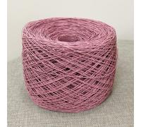 XIUPO 250g Fil de Raphia Fin Papier Herbe Coton pour Tricoter et Crochet Fait à la Main Bricolage Chapeau de Paille Sac Pantoufles Tissage Fil Rond été