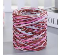 XIUPO Fil de Paille de Raphia Naturel de 200 m pour Le Crochet tricoté à la Main