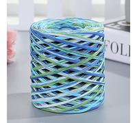 XIUPO Fil de Paille de Raphia Naturel de 200 m pour Le Crochet tricoté à la Main