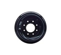 XIUsheUA 8 pièces/Ensemble 80mm 76mm 72mm 90A Rouleaux Patins à Roues alignées Patins de Slalom Roue for Roues de Patinage Adultes pour Les Parcs, Les patinoires(Black 72mm)