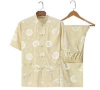 XIUsheUA Costume Tang rétro en Soie Motif Dragon, vêtements Kung Fu Tai Chi for Hommes Hanfu Fu avec Chemise de Poche pour Tai Chi, Arts Martiaux(Suit 14,185 for82.5to90kg)