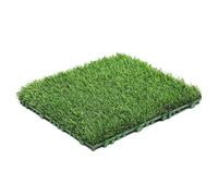 XIUsheUA Dalles Gazon emboîtables Lot de 10 Dalles Gazon synthétique emboîtables 30,5 x, cm