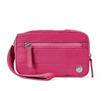 XIUsheUA Pochette à main pour femme Portefeuilles À Dragonne For Femmes, Sac En Nylon De Grande Capacité, Porte-monnaie, Pochette, Fermeture Éclair, For Téléphone Portable, Main Fourre-tout(Pink)