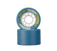 XIUsheUA Roues de Patins à roulettes 62x40mm, 8 pièces, for Patinage intérieur et extérieur, Roues Quad, Roues en PU 95A pour Les Parcs, Les patinoires(Yellow)