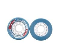 XIUsheUA Roues de Patins à roulettes 62x40mm, 8 pièces, for Patinage intérieur et extérieur, Roues Quad, Roues en PU 95A pour Les Parcs, Les patinoires(Red)