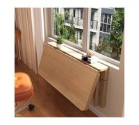 XIUsheUA Table Pliante Murale Table Pliante Murale for Usage Domestique, Bureau d'étude Simple, d'écriture Contre Le Mur, for Ordinateur Portable Peu encombrant(80 60cm)