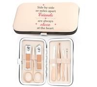 XiuSpark Cadeau d'amitié pour femme, cadeaux de Noël pour meilleure amie, Noël, Saint-Valentin, galentines, cadeaux d'anniversaire attentionnés, kit de manucure pour femme