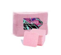 XIUXIYIXIA Lingettes à ongles non pelucheuses, tampons dissolvants pour vernis à ongles, colle d'extension de cils pour la préparation des ongles et dissolvant de vernis gel