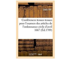 Xiv, L: Procez-Verbal Des Conférences Tenues Pour L'exa