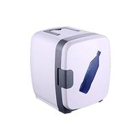 XiVue 13L Mini réfrigérateur Auto Portable réfrigérateur Refroidisseur Chauffage Petit congélateur Voiture Maison Daul-Utilisation Blanc été Stockage glacière avec poignée