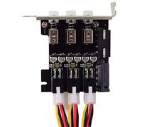 Xiwai 3 systèmes de contrôle de disque dur système de gestion intelligent HDD SSD interrupteur d'alimentation avec support discret en Polycarbonate Noir pour châssis standard ATX