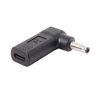 Xiwai Adaptateur coudé à 90° USB 3.1 Type C USB-C vers PD (4,8 x 1,7 mm) Bleu