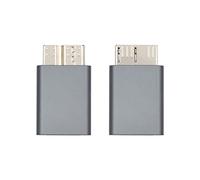 xiwai Adaptateur de données USB-C USB 3.1 type C femelle vers micro USB 3.0 mâle 10 Gbit/s pour disque SSD d'ordinateur portable