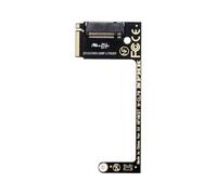 xiwai Adaptateur d'extension SSD NVMe M-Key 22x30 mm coudé vers 22x80 mm Compatible avec Les Cartes Graphiques MSI CLAW8 AI+ et CLAW7 Gaming.
