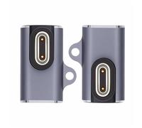 xiwai Adaptateur magnétique de Charge pour Montre connectée, USB Type-C vers 2 Broches, Compatible avec IMOO Z6, Z6S, Z6Pro, Z7, Z7A, Z7S, Z8, Z8A, Z9, Z10, Z11, 2 pièces/lot