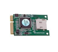 xiwai Adaptateur MSATA 30 x 50 mm vers Micro SD T-Flash TF Rearder Adaptateur Convertisseur Intégré pour SSD Mobile Industriel