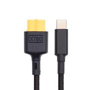 xiwai Câble adaptateur USB Type-C vers XT60 Charge rapide USB-C Câble de charge Protocole SC100 XT60 pour batterie RC Lipo Quadcoptère Multicoptère Modélisme aérien 0,5m