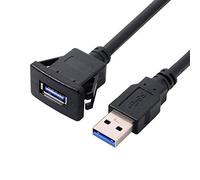 Câble auxiliaire étanche 1 m USB 3.0 pour tableau de bord