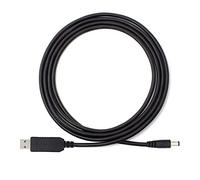 Xiwai Câble d'Alimentation USB 2.0 Type A Vers DC 12 V Avec Connecteur 5,5 x 2,1 mm - Convertisseur USB 5 V Vers 12 V - 1 m