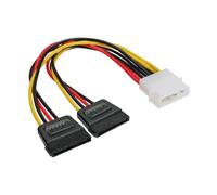 xiwai Câble d'extension IDE vers double SATA II 15 broches Y pour disque dur 10 cm