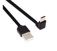 xiwai Câble USB 2.0 mâle vers USB-C Type-C vers le haut coudé à 90 degrés pour FPV, disque et téléphone 13 cm