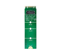 Xiwai Carte mère NGFF B/M-Key M.2 vers Adaptateur d'extension SSD PCBA pour Disque Dur SATA 7pin Vertical