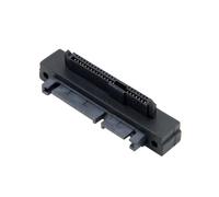 xiwai Connecteur SFF-8482 coudé à 90 degrés, Adaptateur Raid pour Disque Dur SAS 22 Broches vers SATA 7 Broches + 15 Broches