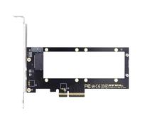 xiwai Convertisseur hôte PCI-E 4.0 4X vers EDSFF GEN-Z NVMe règle 1U E1.S 9,5 mm 15 mm 25 mm d'épaisseur SSD court avec dissipateur thermique PM9A3 PM9D3 P5801X