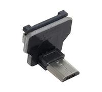 xiwai CYFPV Connecteur Micro USB pour multicopter FPV HDTV Connecteur Micro USB CYFPV pour Photographie Aérienne Multicopter FPV HDTV (Angle Micro USB Down)