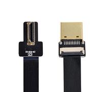 xiwai CYFPV FPV Câble plat HDMI mâle vers mâle coudé à gauche 90D HDTV FPC pour photographie aérienne FPV HDTV Multicopter (0,8 m)