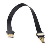 Xiwai CYFPV Mini-HDMI-Stecker auf Micro-HDMI-Stecker FPC-Flachkabel 1080P für FPV-HDTV-Multikopter-Luftaufnahmen (0,5 M)