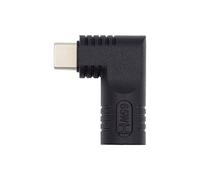 xiwai DC Jack 5,5 x 1,7 mm Entrée vers USB C Adaptateur Type-C Connecteur Coudé 90 Degrés Prise d'alimentation Chargeur Adaptateur pour Téléphone Portable 65W
