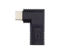 xiwai DC Jack 5,5 x 2,1 mm Entrée vers USB C Adaptateur Type-C Connecteur Coudé 90 Degrés Prise d'alimentation Chargeur Adaptateur pour Téléphone Portable 65W