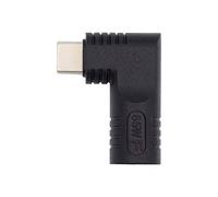 xiwai DC Jack 5,5 x 2,5 mm Entrée vers USB C Adaptateur Type-C Connecteur Coudé 90 Degrés Prise d'alimentation Chargeur Adaptateur pour Téléphone Portable 65W