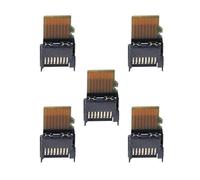 Xiwai Lot de 5 cartes mémoire Micro SD TF mâle vers femelle Adaptateur d'extension d'extension Outils de test PCBA Lecteur pour voiture GPS téléphone