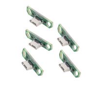 xiwai Lot de 5 connecteurs Femelles Micro USB 2.0 à Monter soi-même OEM avec Montage sur Carte PCB à souder